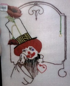 Needlepoint Clown